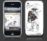 Apple iPhone Premium Vinyl Skin - Dr Gonzo (GelaSkins Brand) Made in Canada