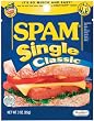 SPAM Single Classic, 3-Ounce Pouches (Pack of 24)