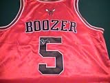 CARLOS BOOZER SIGNED AUTOGRAPHED JERSEY CHICAGO BULLS COA + PROOF PHOTO