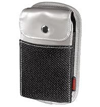 Hama Tasche f&uuml;r externe 6,4 cm (2,5 Zoll) Festplatte, schwarz/silber