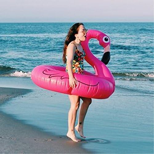 Phixneon Giant Inflatable Flamingo Pool Floats Swimming Pool Loungers Adorable Toy For All Age