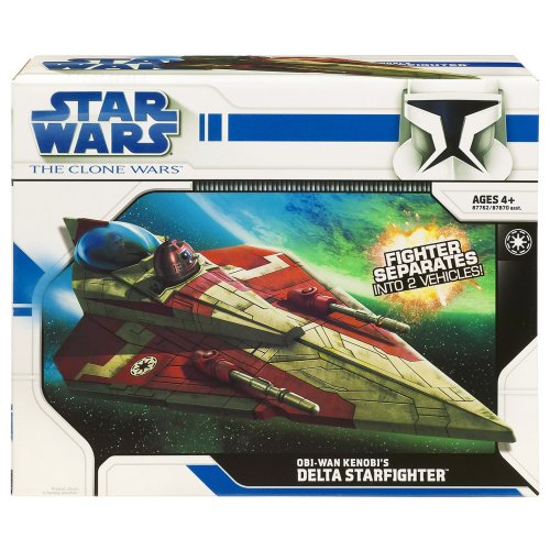 Star Wars The Clone Wars Obi-Wan's Delta Starfighter