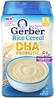Gerber Baby Cereal DHA and Probiotic Rice, 8 Ounce (Pack of 6)