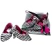 Newborn Baby Girls Crib Shoes KAYLA Designer HEELARIOUS High Heels Stiletto 0-6M