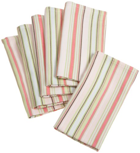 DII Sweet Stripe Napkin, Set of 6