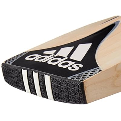 adidas Elite XT English Willow Cricket Bat, Men's Short Handle (Black)