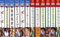 Disney Mickey Mouse / Winnie The Pooh Body Art Temporary Tattoos (22cm Long), 12 Pack - Mickey Mouse, Mini Mouse, Goofy, Daisy Duck, Winnie The Pooh, Tigger, Piglet, Eeyore.