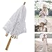 Remedios(19 colors) Vintage Bridal Wedding Party Cotton Lace Parasol Umbrella