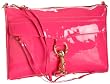 Rebecca Minkoff Clutch with Chain Strap,Flu Pink,one size Rebecca Minkoff Clutch with Chain Strap,Flu Pink,one size