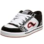 Adio Women's Snap Skate Shoe,Black/White/Red,5.5 M US