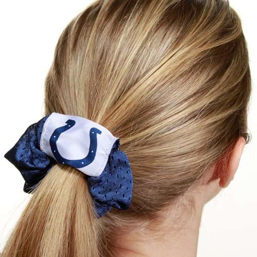 Indianapolis Colts Royal Blue Mesh Hair Twist