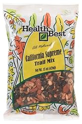 Health Best Trail Mix California Supreme, 15-Ounce Units (Pack of 4)