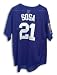 Autographed Sammy Sosa Limited Edition Chicago Cubs Blue Majestic Jersey Dual Inscribed 66 Hr And Mvp