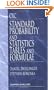 CRC Standard Probability and Statistics Tables and Formulae