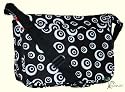 Swirl Messenger Courier Shoulder Bag