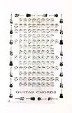 Art Poster Print - Guitar Chords - Artist: unknown- Poster Size: 22 X 34