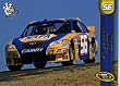 2011-NASCAR-PRESS PASS RACING CARD # 90 Martin Truex Jr. NSCS Cars In Protective Screwdown Display Case !!