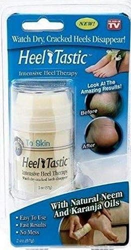 Heel Tastic Intensive Heel Therapy Foot Massage and Repair Cream 2 Oz. sticks