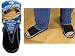Slipper Genie Microfiber Cleaning Slippers For Men- Black