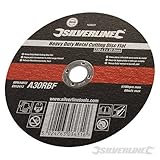 Silverline 230x 3x 22.2mm Heavy Duty Metal Angle Grinder Cutting Disc