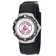 MLB Men's MDV-BOS2 Agent Series Boston Red Sox Velcro Watch