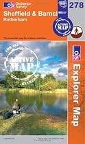 Sheffield and Barnsley (OS Explorer Map Active)