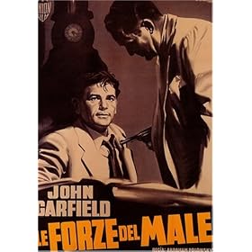 Force of Evil Le Forze del Male Vintage John Garfield Movie Poster