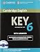  : Cambridge English Key 6 Self-study Pack (Student's Book with Answers and Audio CD) (KET Practice Tests)