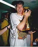Toni Kukoc Autographed/Hand Signed Chicago Bulls 8x10 Championship Photo