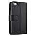 Inten Premium Leather Case Compatible with iPhone 6 Plus/ 6S Plus, Stand Wallet Leather Case with Credit Card Slot Compatible with iPhone 6 Plus/ 6S Plus(5.5