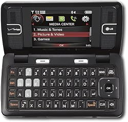 LG enV2 Black Phone (Verizon Wireless)
