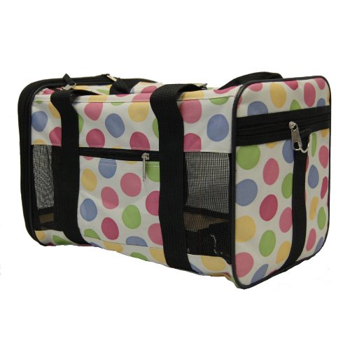 Dog Cat and Pet PVC Nylon Duffle Style Travel 