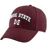 Mississippi State Bulldogs Maroon Classic Logo Flex Fit Hat