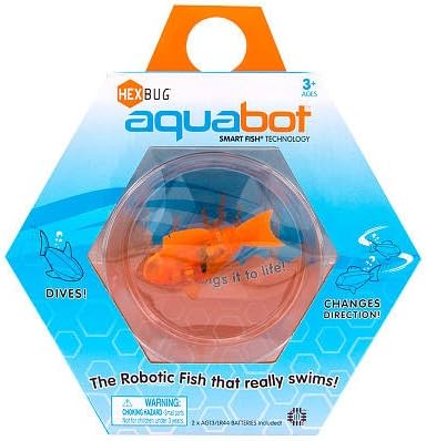 Hexbug Aquabot Clownfish with Fish Bowl Orange