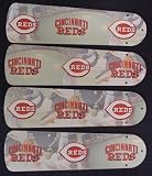 Ceiling Fan Designers 42SET-MLB-CIN MLB Cincinnati Reds Baseball 42 In. Ceiling Fan Blades Only