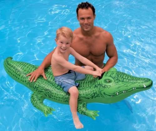 Childrens Toyshop  Toys : Intex Lil Gator ride on ref 58546NP