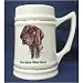 German Shorthaired Pointer Ceramic Tankard