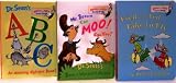 Bright and Early Board Books - 3 Board Book Set E (Fred and Ted Like to Fly / ABC An Amazing Alphabet Book / Mr. Brown Can Moo! Can You?)