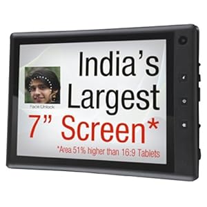 Milagrow TabTop 7.4 MGPT 04 Tablet (WiFi, 3G through external dongle, 4GB), Black-Silver