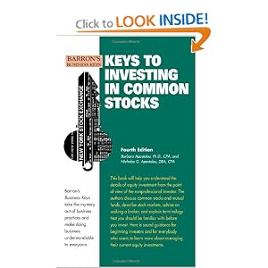 Keys to Investing in Common Stocks (Barron's Business Keys) by Barbara Apostolou CPA Ph.D. and Nicholas Apostolou CPA DBA