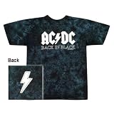 AC/DC Back In Black Tie Dye T-Shirt