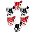 Tall Espresso Cup Set of 6