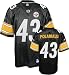Men`s Pittsburgh Steelers #43 Troy Polamalu Team Replica Jersey