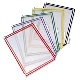 Tarifold Technic Pockets for Display Units PVC A4 Assorted Ref 114009 [Pack 10]
