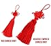 Patty Both Chinese Knot Tassel (Red) by. Simple Eternal Fortune Tassels 1. Red Chinese Knot activates Good Fortune to Keep Turning and They are Good for activating Romance, Love and Money