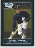 2006 Bowman Chrome Prospects #125 Jose Tabata - New York Yankees ((RC - Rookie Card / Prospect))(Baseball Cards)