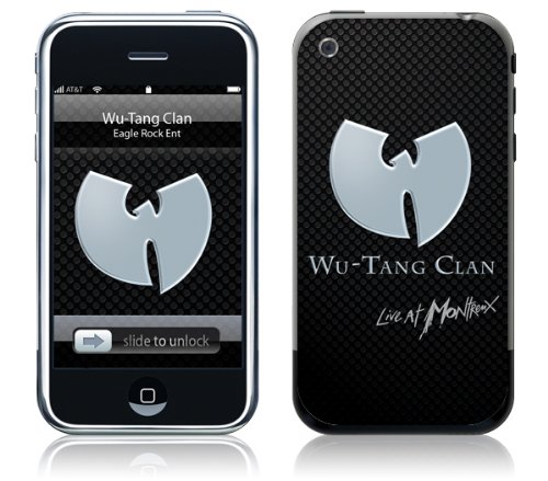 Msic Skins iPhone 3G/3GS用フィルム  Wu-Tang Clan – Live At Montreux  iPhone 3G/3GS  MSRPIP3G0065