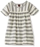 IMAGE OF Tea Collection Baby-Girls Infant Happy Morning Stripe Dress, Marbled Grey, Small