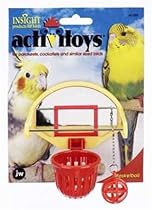 JW Pet Company Activitoys Birdie Basketball Bird Toy
