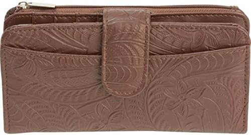 Casual Outfitters Brown Solid Genuine Leather Ladies Wallet